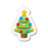 Xmas sticker tree